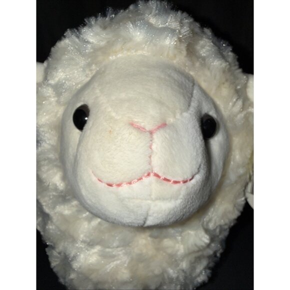 KELLYTOY Plush Lamb 11” Super Soft Baby Sheep Cream Chubby Lamb - Picture 13 of 13